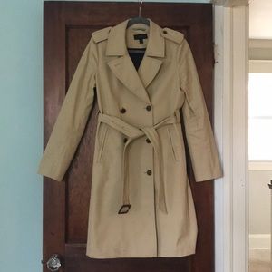 JCrew Icon Trench, lined